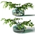 Low Vase Branches 3D model small image 1