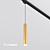 Adjustable Cylinder Pendant Light 3D model small image 2