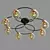 Industrial Loft Ceiling Chandelier 70104_8 3D model small image 2