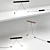 Sleek Minimalist FLOS TO-TIE Lights 3D model small image 3