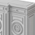 Regal Baker Emperor Sideboard 3D model small image 3