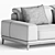 Luxurious Natuzzi BORGHESE Sofa 3D model small image 3