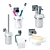 GROHE Allure Bathroom Accessories Set 3D model small image 3