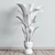 Rubber Plant in Concrete Vase 3D model small image 5