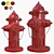 Realistic 3D Fire Hydrant Model 3D model small image 1