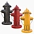 Realistic 3D Fire Hydrant Model 3D model small image 4