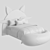 Fox Cub Kids Bed Set 3D model small image 5