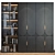 Custom Wardrobe Composition with Decor 3D model small image 1