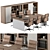 Office Furniture 390 Meeting Table 3D model small image 1