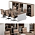 Office Furniture 390 Meeting Table 3D model small image 2