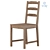 Antique Brown IKEA Chair 3D model small image 1