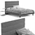 Translation: "Bed Loson-Legs 160 by divan.ru with La redoute Ulupna bedside table"

Modern Bed Set with 3D model small image 5