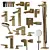 Metropol Collection Faucet Set 3D model small image 1