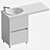 ANDREA BRUKS Over-Washer Sink 3D model small image 12