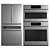 Bosch Stainless Kitchen Set 3D model small image 2