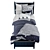  Детская кровать Camp Single Bed, Navy 3D model small image 2