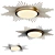 Modern Drum LED Flush Mount 3D model small image 1