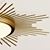 Modern Drum LED Flush Mount 3D model small image 2