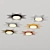 Modern Drum LED Flush Mount 3D model small image 5