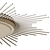 Modern Drum LED Flush Mount 3D model small image 6