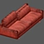 James Straight Sofa 3D Model 3D model small image 3