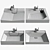 Floating Sink Over Washing Machine 3D model small image 4