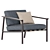 Modern Comfort: Molteni & C Armchair 3D model small image 6