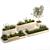 Urban Greenery Collection: Plants & Benches 3D model small image 2