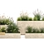 Urban Greenery Collection: Plants & Benches 3D model small image 5