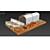 Festive Christmas Cake on Wooden Tray 3D model small image 7