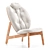 Modern Zenso High Armchair 3D model small image 4