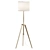 Nordic Ash Floor Lamp 3D model small image 2