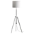 Nordic Ash Floor Lamp 3D model small image 3