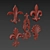 Modern 3D Ornament Design Kit 3D model small image 6