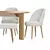 La Redoute Interieurs Dining Set 3D model small image 4