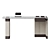 Modern Minimalist Giorgetti Edward Desk 3D model small image 2