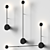 Vibia PIN Wall Lamp Collection 3D model small image 1