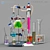 Chemistry Lab Glassware Set 3D model small image 1