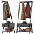 Modern Coat Rack Model Kit 3D model small image 1