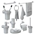 GROHE Grandera Accessory Set (10 pcs) 3D model small image 5