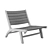 Teak & Abaca Lounge Chair 3D model small image 4