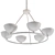 Elegant Florent Chandelier - 36 3D model small image 2