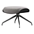 Lounger Chair with Ottoman Set 3D model small image 2