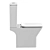 Orans WM9905 Compact Toilet 3D model small image 2