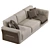 Minimalist Modern Sofa: ANTHEM 30 3D model small image 4