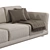 Minimalist Modern Sofa: ANTHEM 30 3D model small image 7