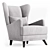 Oxford Armchair Duo, Multicolor Models 3D model small image 1