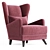 Oxford Armchair Duo, Multicolor Models 3D model small image 2