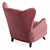 Oxford Armchair Duo, Multicolor Models 3D model small image 3