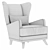 Oxford Armchair Duo, Multicolor Models 3D model small image 6